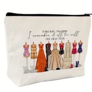 Taylor Swift Eras Tour Makeup Zipper Bag Fan Made
